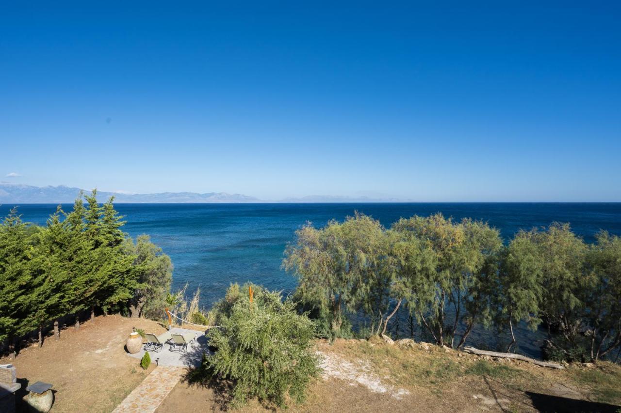 Seafront Studio With Direct Beach Access Koróni Exteriér fotografie